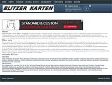 Tablet Screenshot of blitzer-karten.de